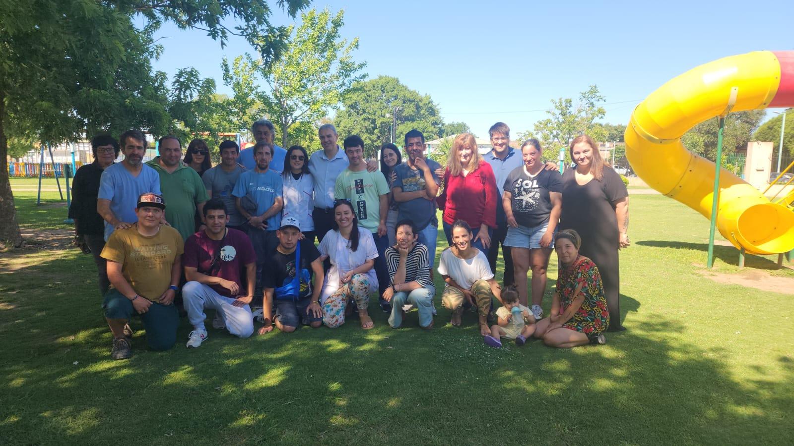 Golía encabezó un desayuno en el Parque Temático junto al programa Promover