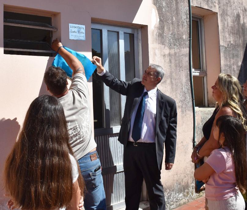 Se inauguró la ludoteca 'Santino Rubino'