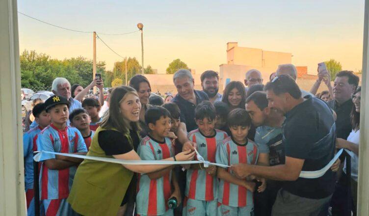 Quedó inaugurado el SUM del Club Rivadavia