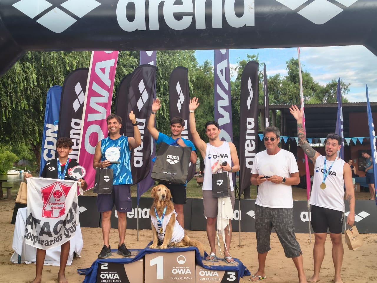 Golía felicitó a Leandro Manzi por su gran actuación en la Prueba de Vuelta de Obligado