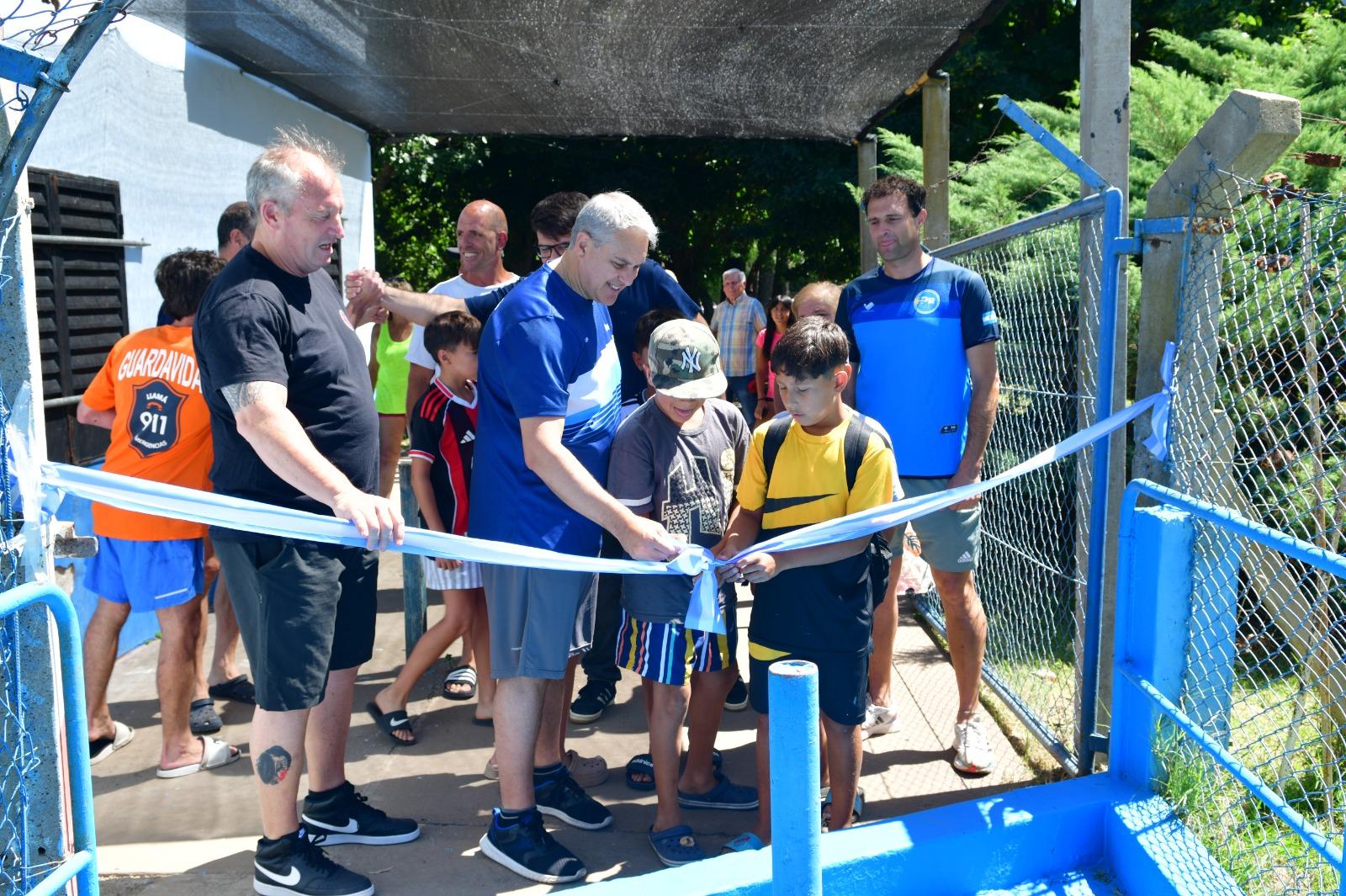 Se inauguró la temporada en la Colonia Municipal Arcoiris