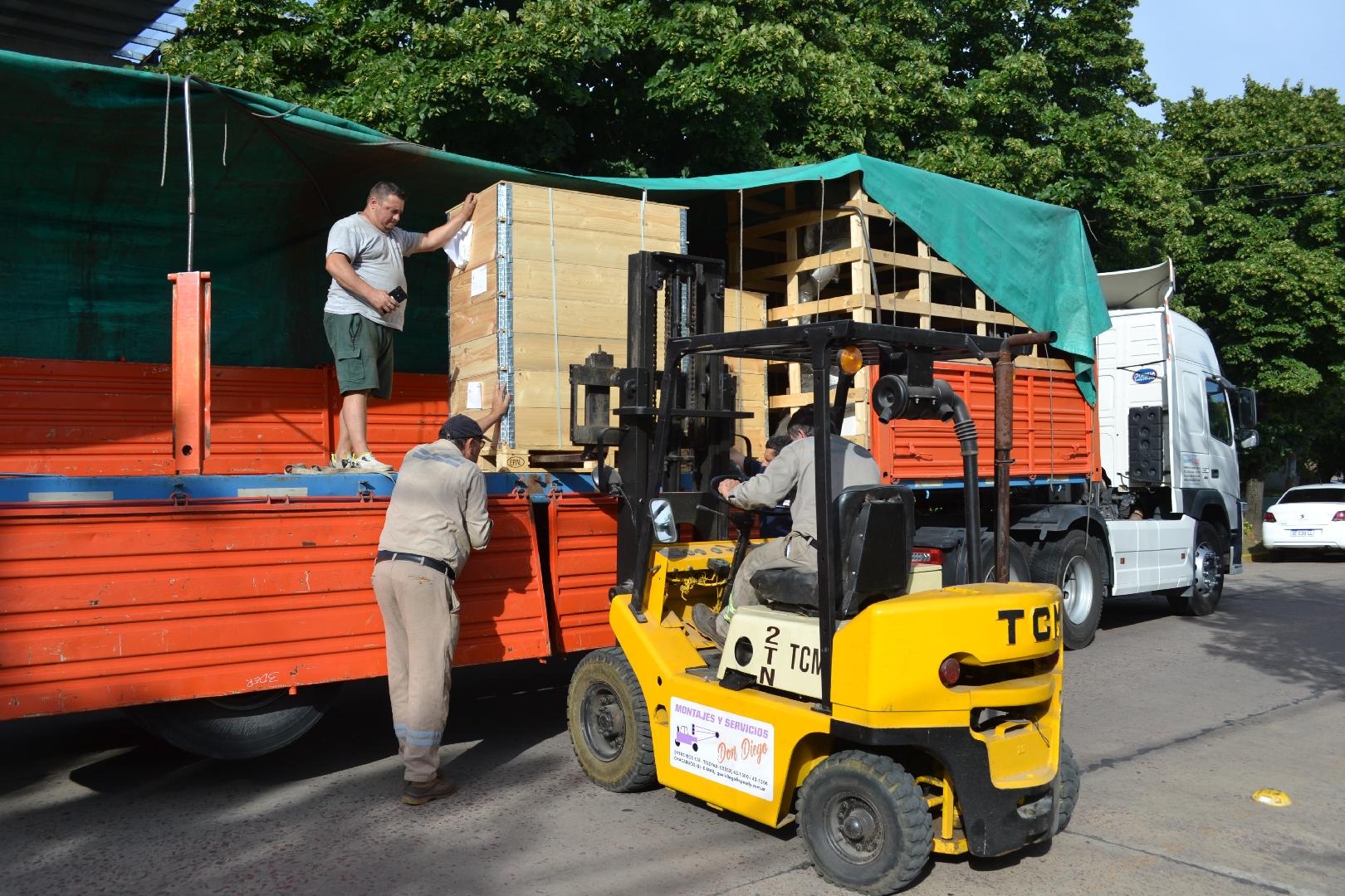 Llegó el nuevo resonador al Hospital Municipal de Chacabuco