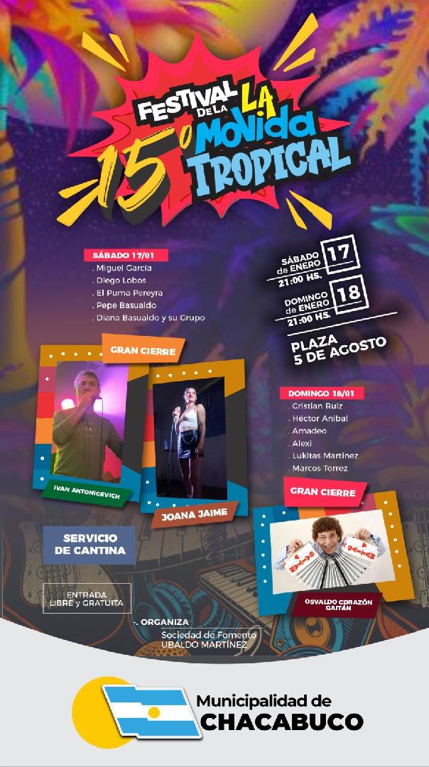 Lo que se viene el fin de semana en Chacabuco