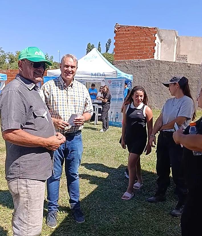 La Muni en tu Barrio visitó el barrio Alcira de la Peña