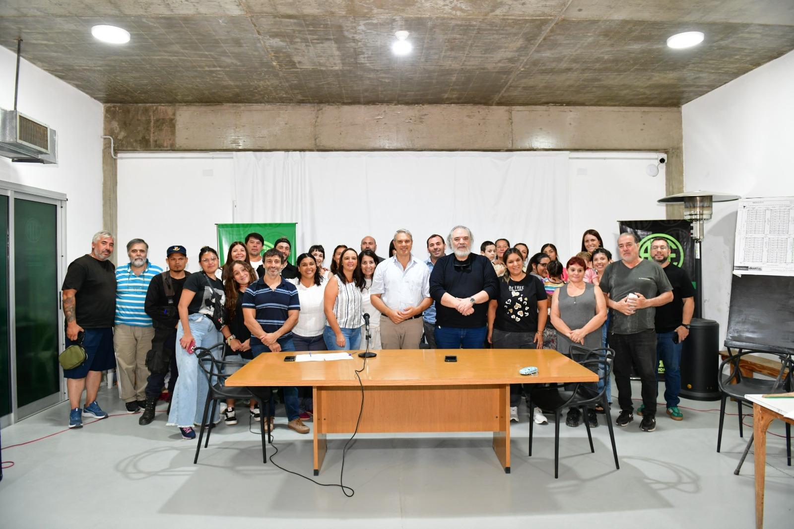 Sorteo de parcelas en la Quinta 305, Manzana D para trabajadores de ATE