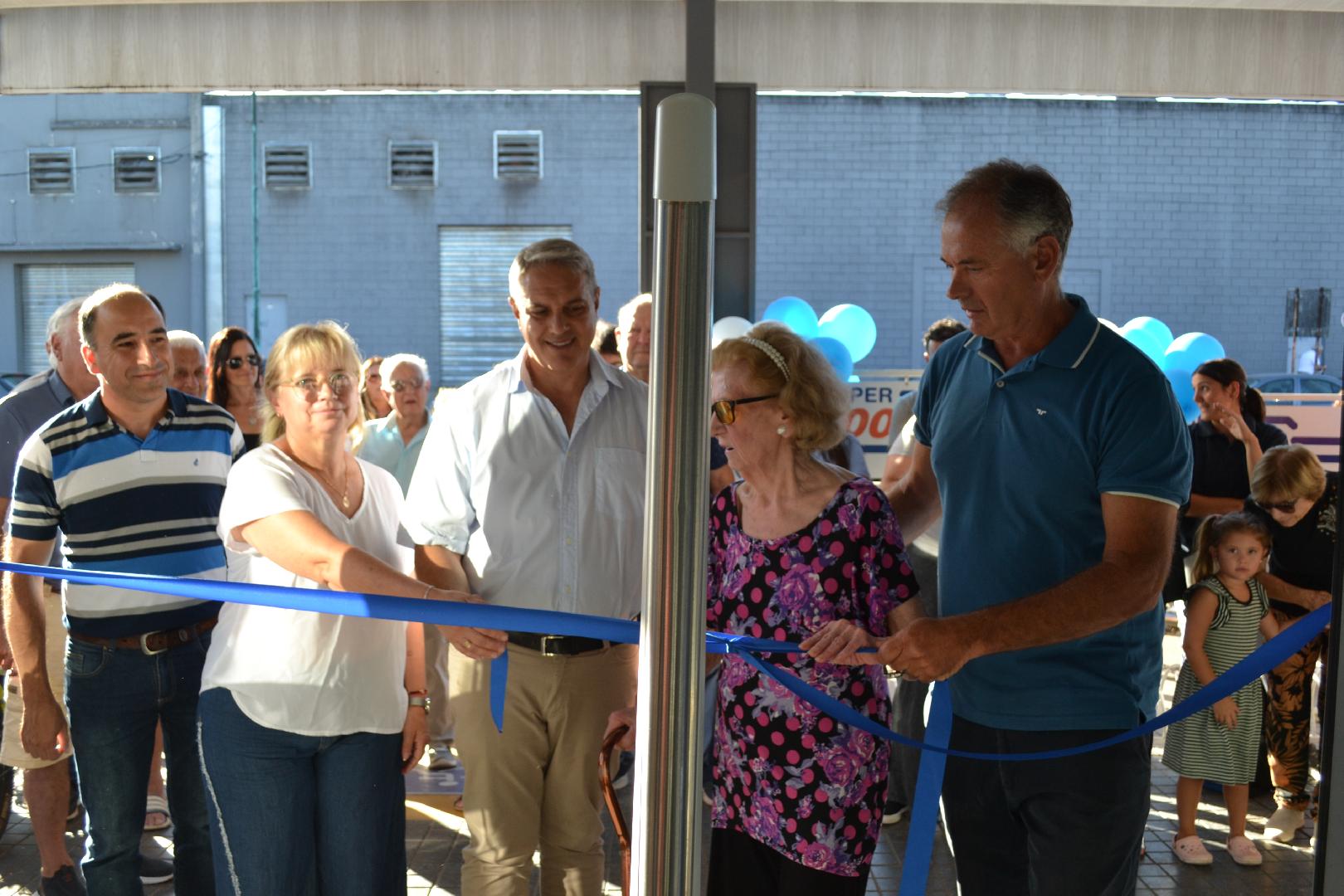 Darío Golía estuvo en la inauguración de Súper 2000