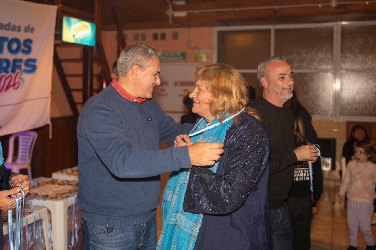 Golía encabezó el cierre de las primeras Olimpiadas de Adultos Mayores