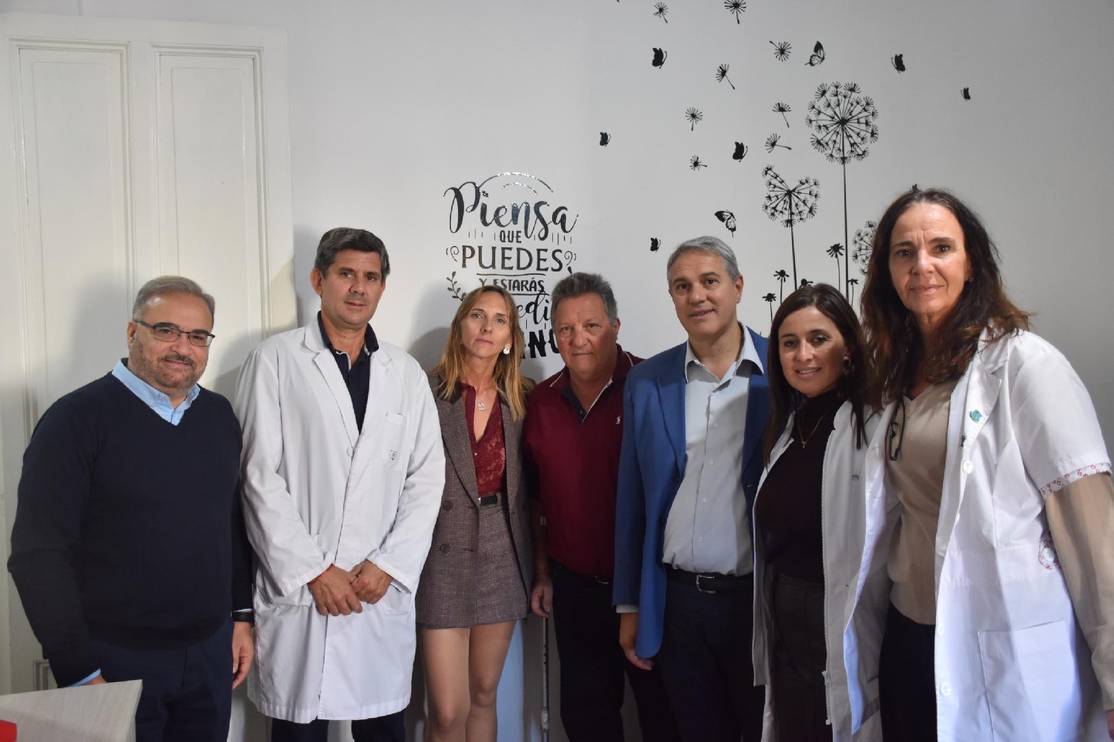 Darío Golía inauguró el servicio de oncología en Castilla e hizo varios anuncios