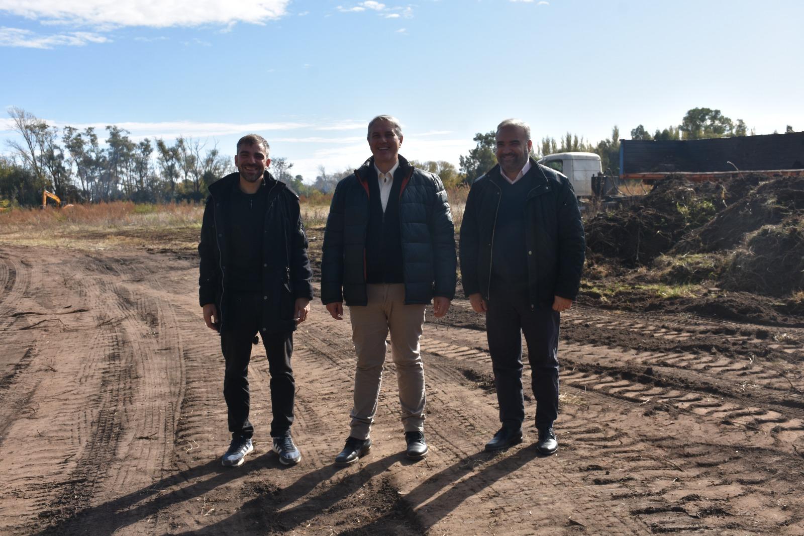Chacabuco para Todos II: Trabajos de preparación de suelo en la Quinta 305