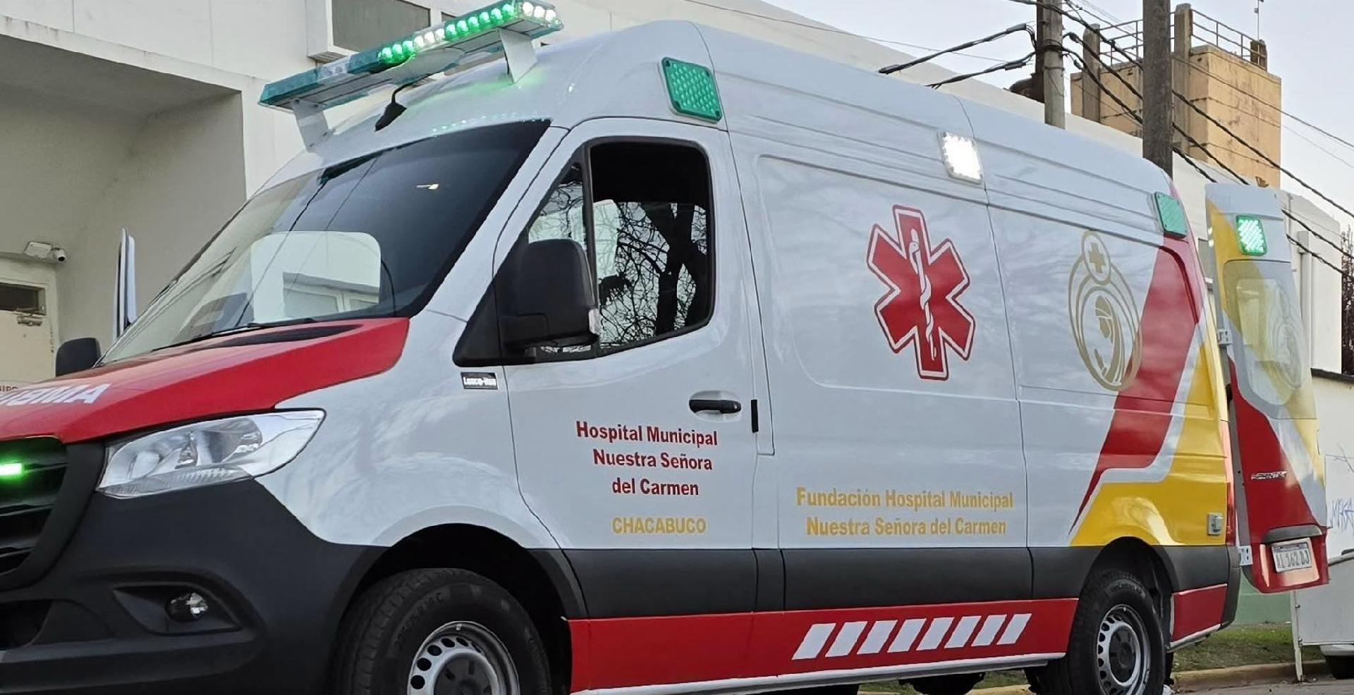 Presentaron una nueva ambulancia