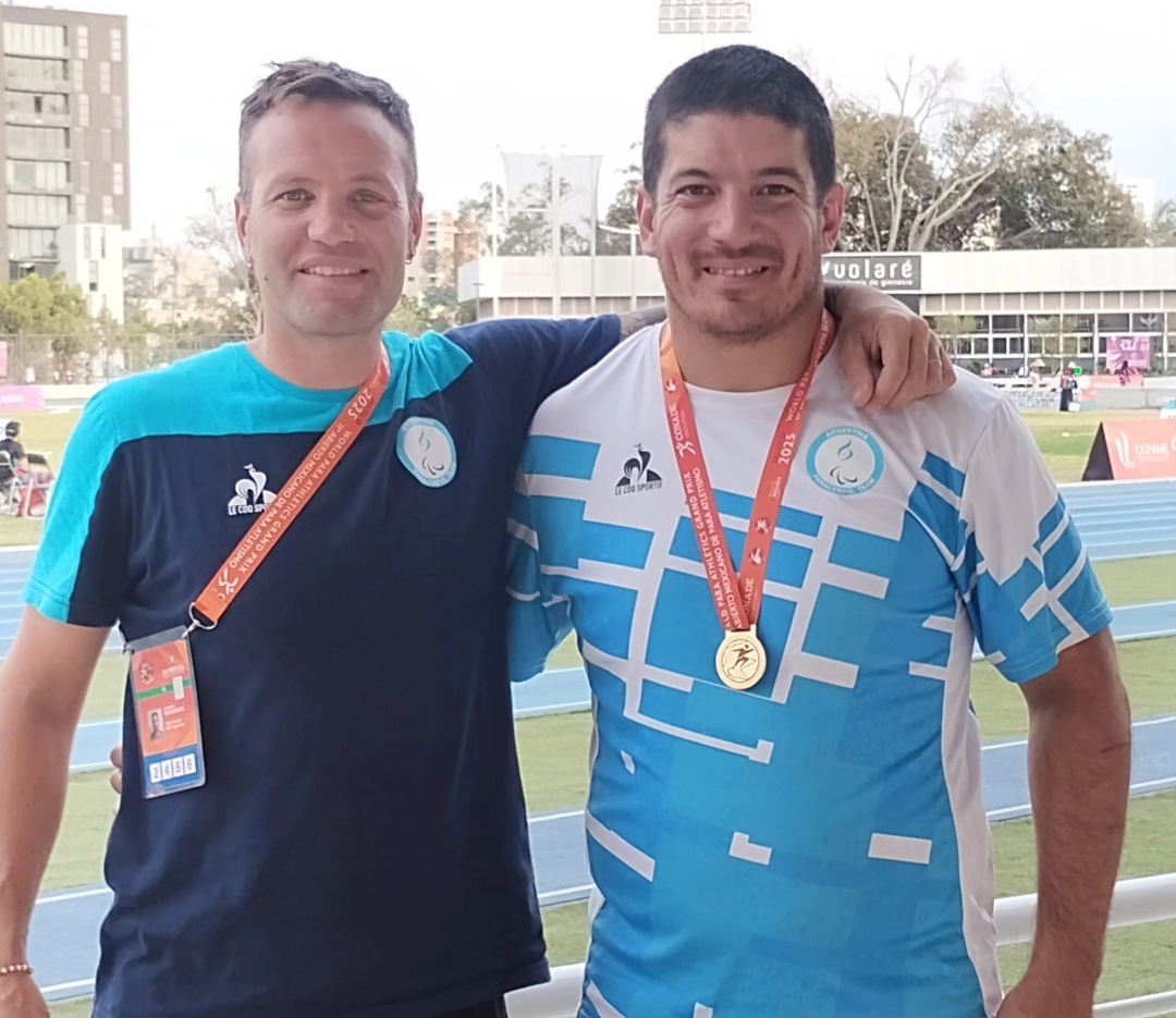Sebastián Poltrone clasificó a los Juegos Parasuramericanos de Colombia 