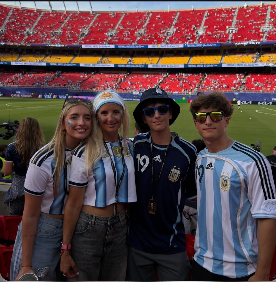 Una chacabuquense en Kansas: 'Éramos locales, fue una verdadera fiesta argentina'