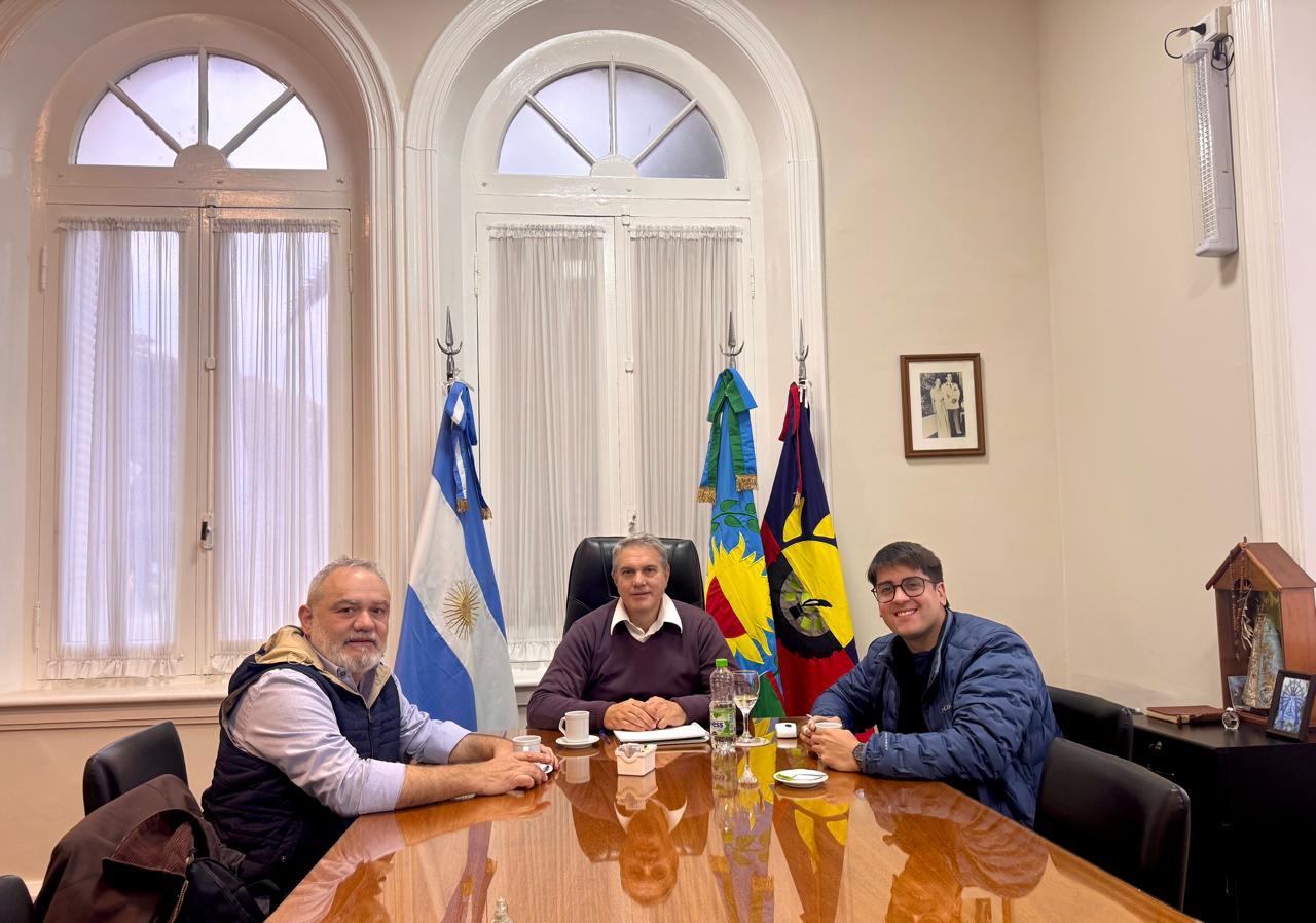La localidad de Los Ángeles estuvo en la agenda de Darío Golía