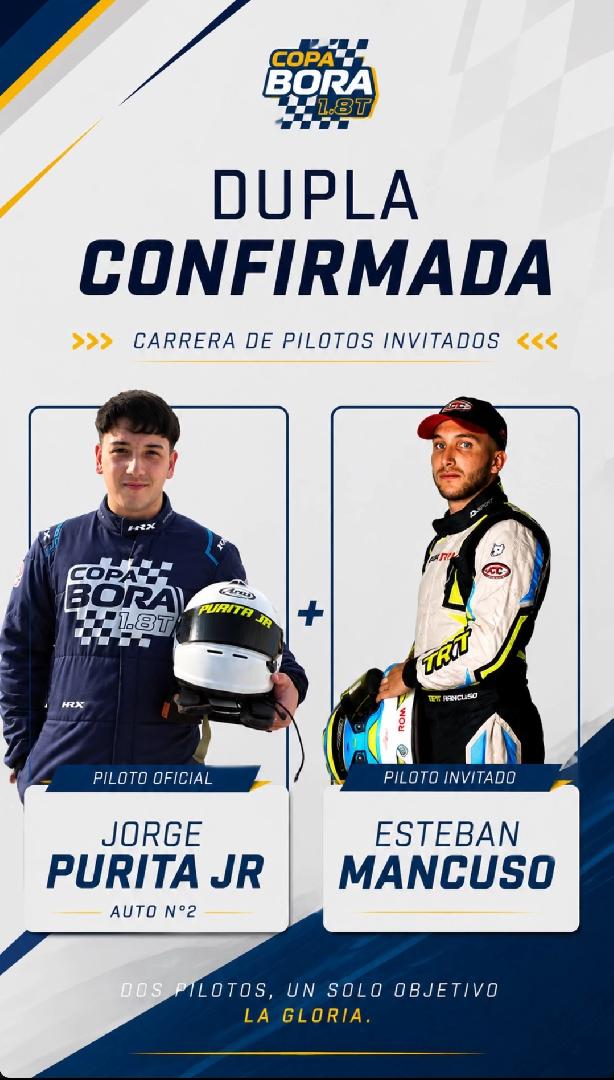 Mancuso correrá con Alejo Purita