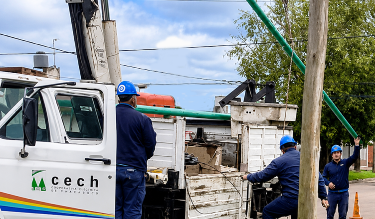 SERVICIOS PÚBLICOS: Más iluminación LED para los barrios de Chacabuco