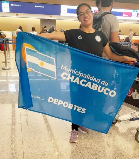 Leticia Correa partió rumbo a México para disputar el Grand Prix