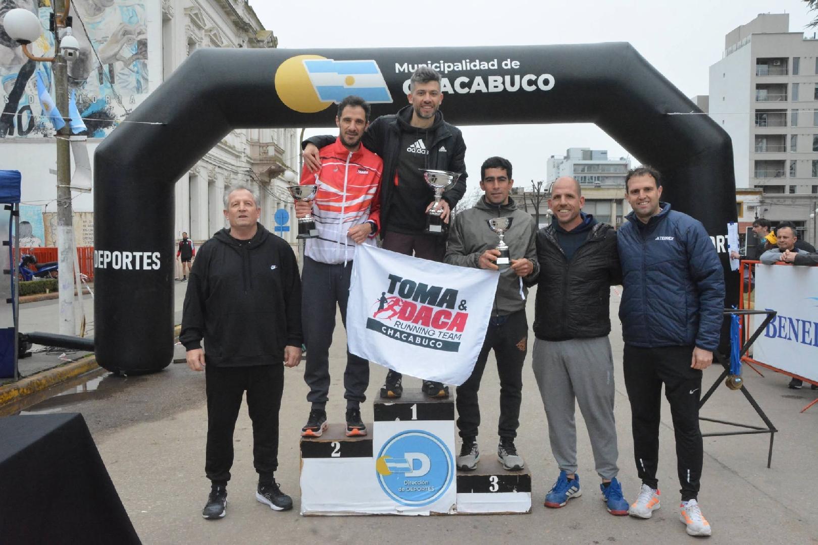 Rozza y Mollier fueron los ganadores de la Carrera Aniversario de Chacabuco