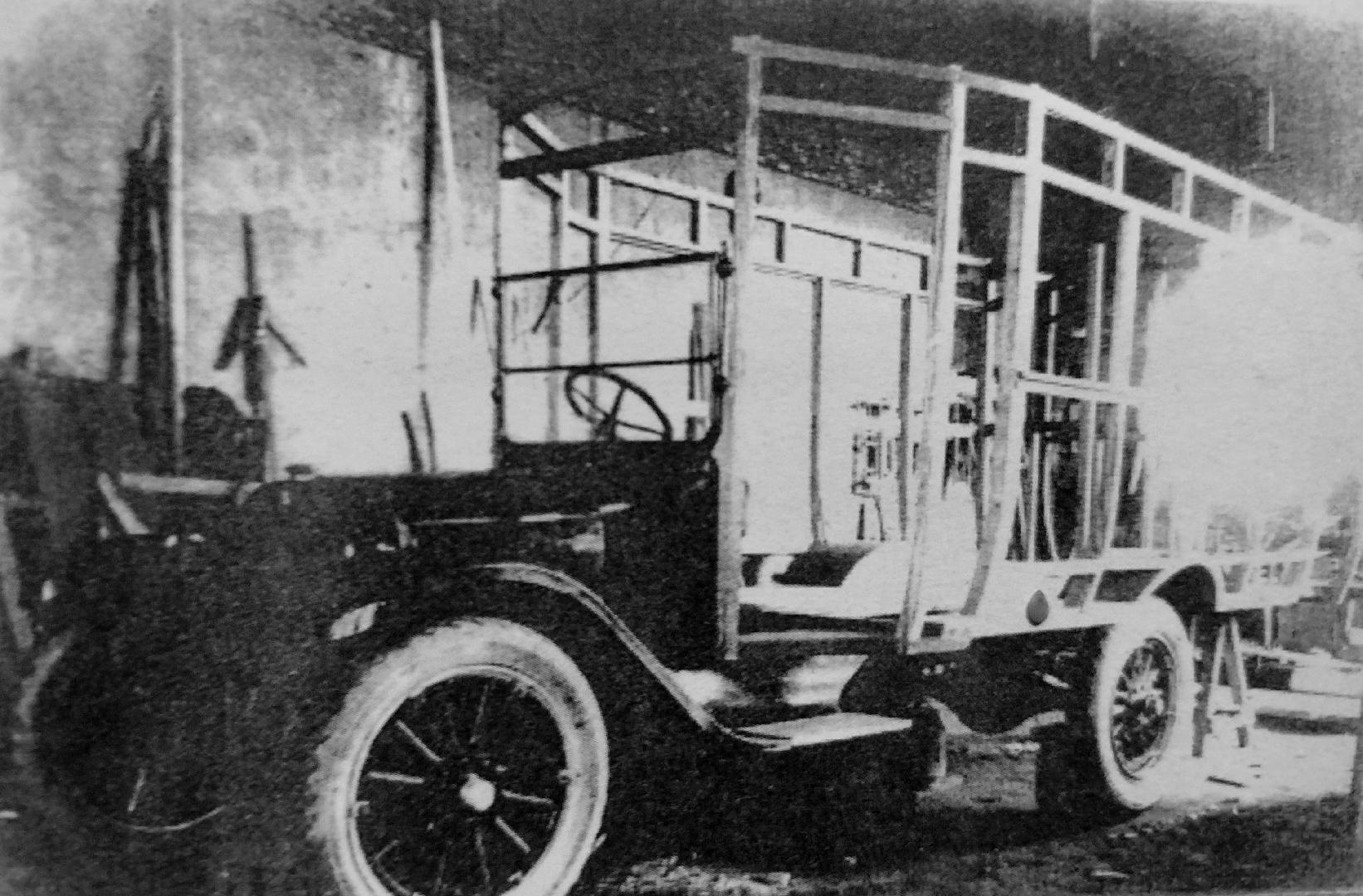 Los días pioneros del transporte en Chacabuco