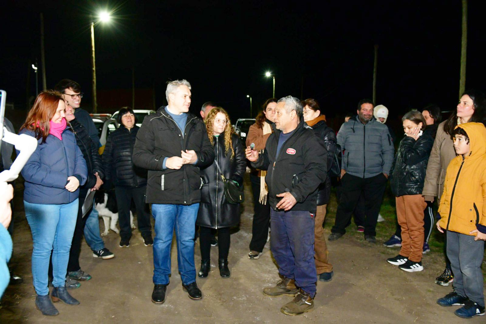 Golía anunció la construcción de 30 viviendas en el barrio El Amanecer