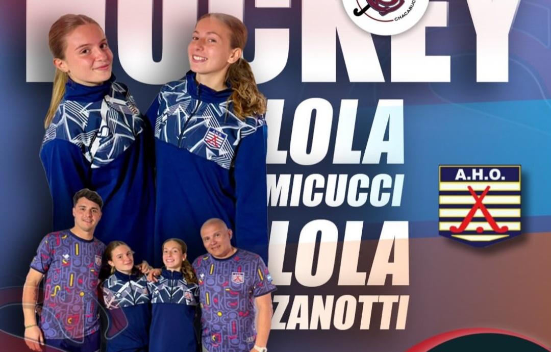 Tres jugadoras locales convocadas al seleccionado Sub 14 de la AHO