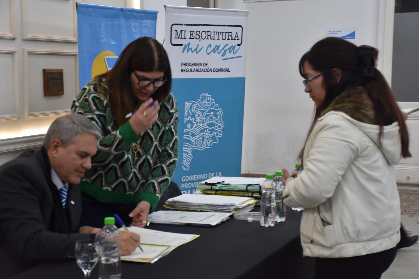 Darío Golía firmó más de 80 escrituras y protección de bienes de familia
