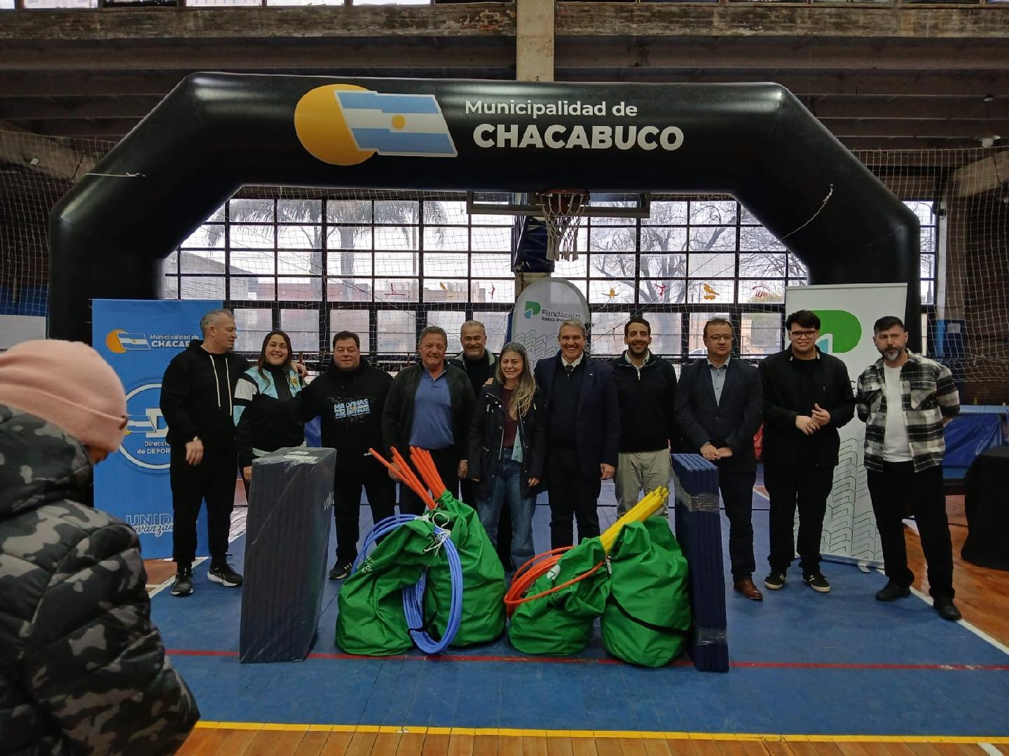 Entrega de material deportivo a 22 instituciones