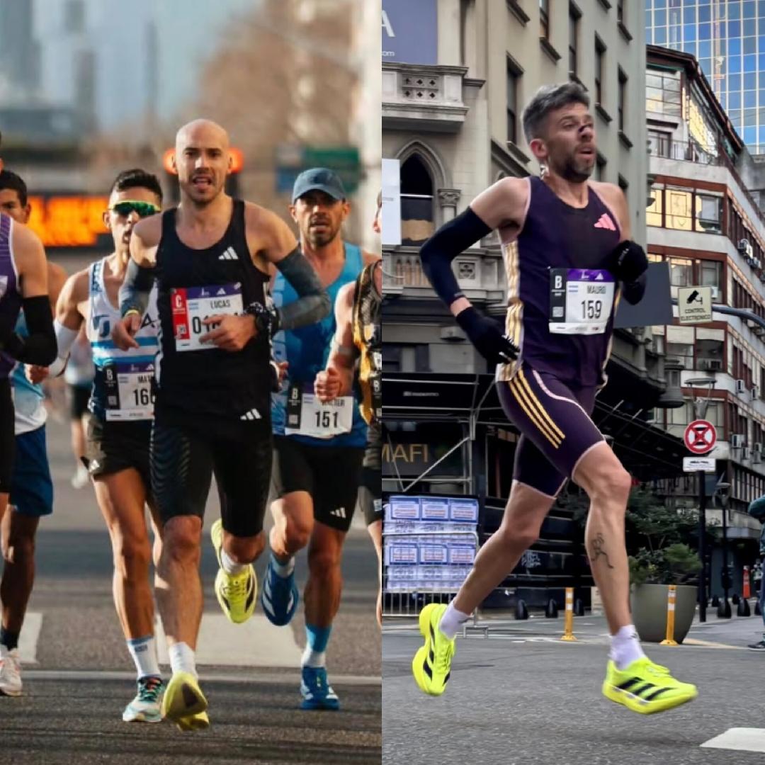 Rozza y Báez corrieron la Media Maratón de Buenos Aires en una jornada histórica