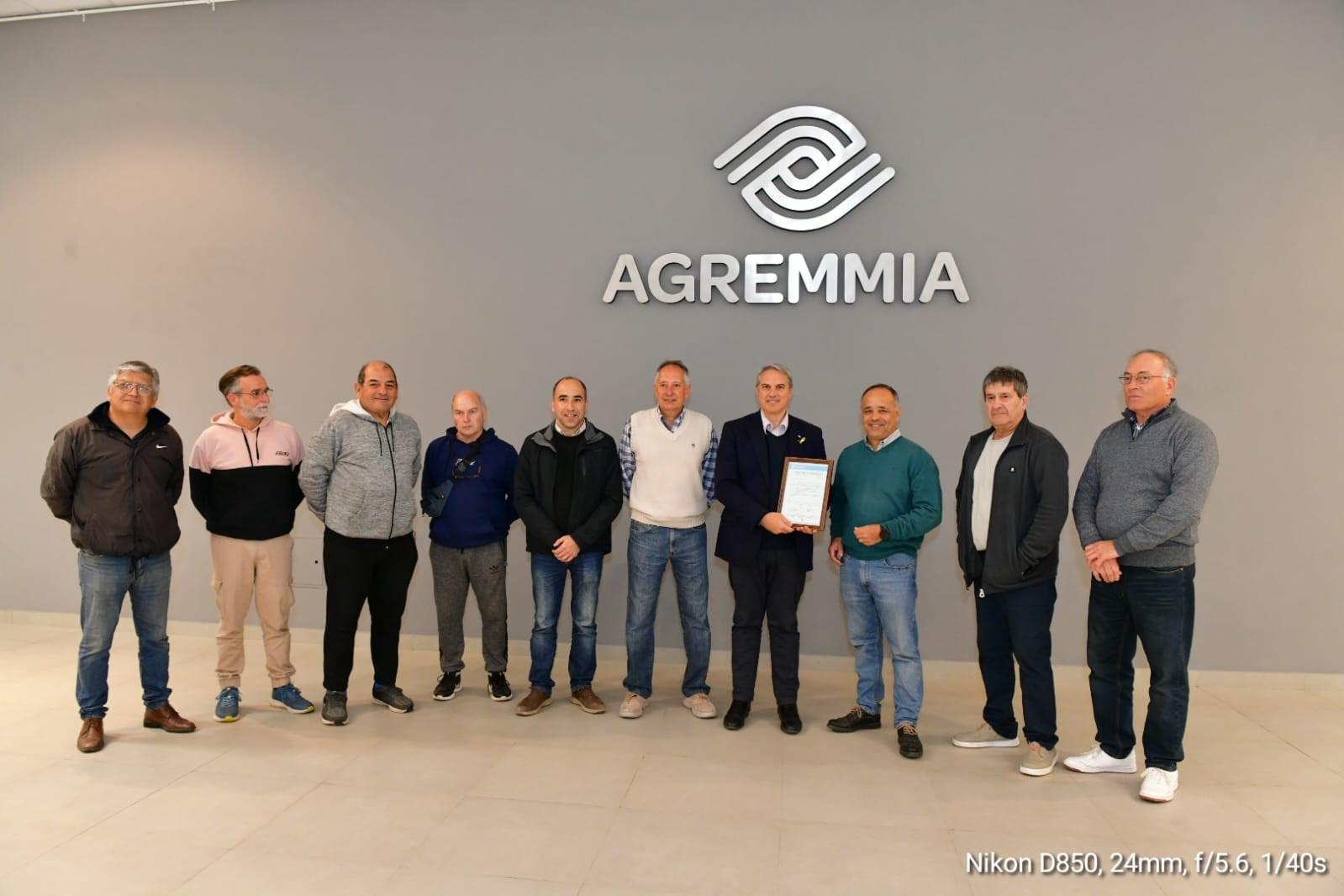 Golía entregó la habilitación a la nueva sede de AGREMMIA