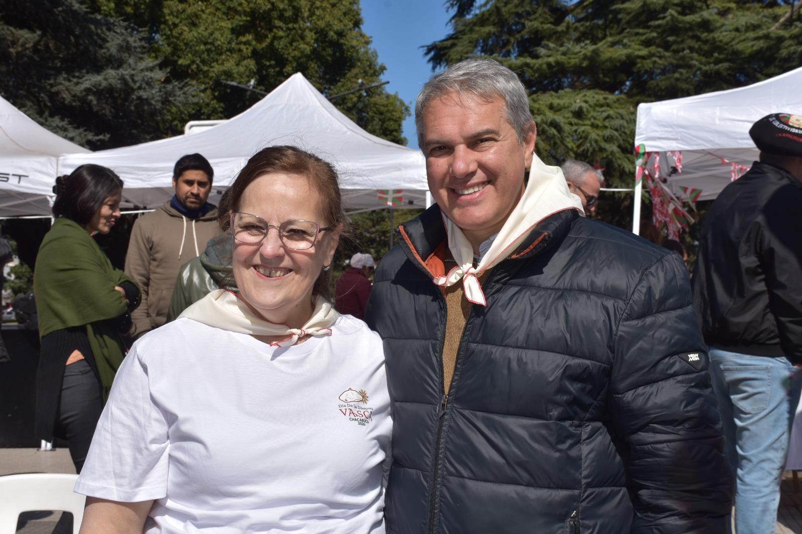 Darío Golía participó de la Fiesta de la Diáspora Vasca