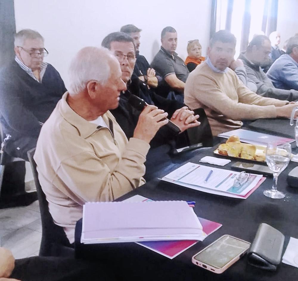 Rodolfo Bertinatto participó de una reunión por cuestiones hidráulicas ante la amenaza de El Niño