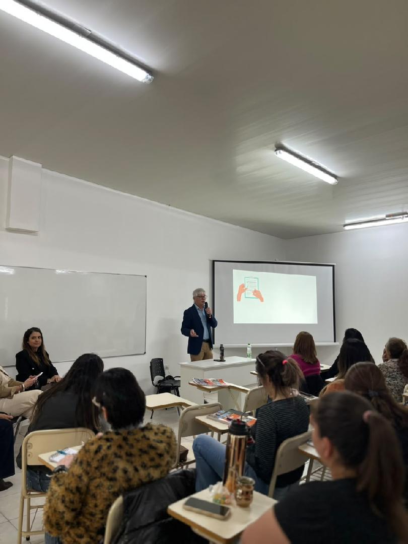 Hubo una capacitación para estudiantes de Enfermería
