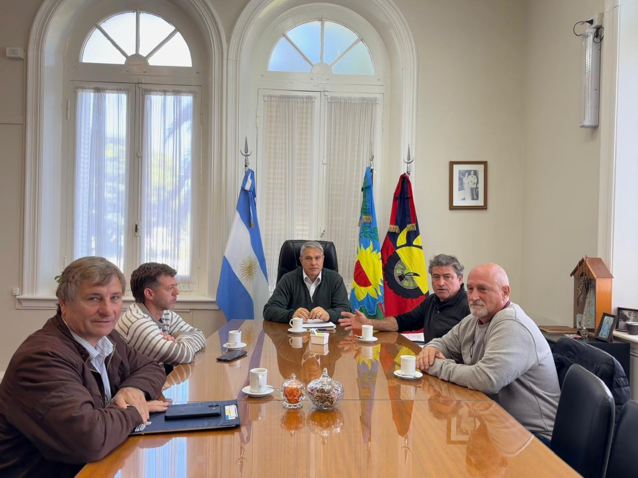 Golía se reunió con representantes de la Sociedad Rural