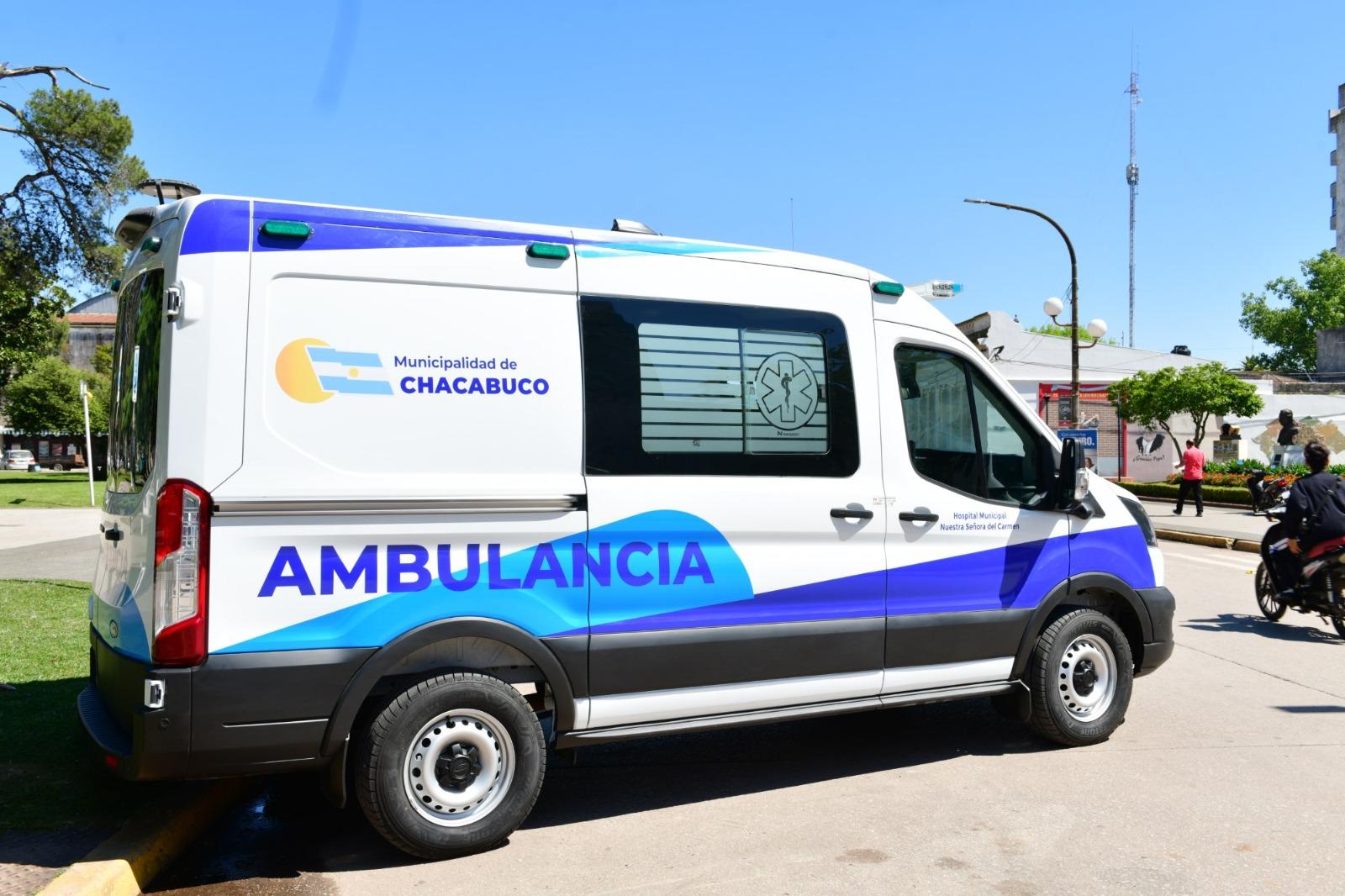 Con el aporte de la tasa de salud el municipio adquirió una nueva ambulancia